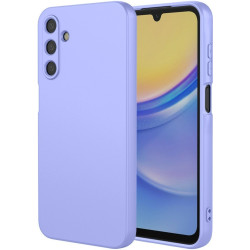 Phonesta Soft Silk Silikónový Zadný kryt puzdro pre Samsung Galaxy A16 - Fialová