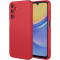 Phonesta Soft Silk Silikónový Zadný kryt puzdro pre Samsung Galaxy A26 - Červená