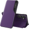Phonesta Smart Side View Knikové puzdro pre Samsung Galaxy S25 FE - Fialová
