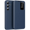 Phonesta Smart Window Book Peňaženkové puzdro pre Samsung Galaxy S25 FE - Tmavomodré