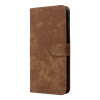 Phonesta Vintage Skin Book Peňaženkové puzdro pre Oppo Find X9 Pro - Hnedé 7