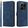 Phonesta Vintage Skin Book Peňaženkové puzdro pre Xiaomi Redmi Note 15 4G/5G / Xiaomi Poco M8 - Modré