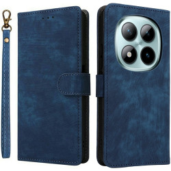 Phonesta Vintage Skin Book Peňaženkové puzdro pre Xiaomi Redmi Note 15 Pro 4G - Modré