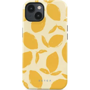Burga Tough Zadný kryt puzdro pre Apple iPhone 14 - Lemon Tart