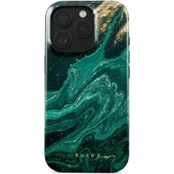 Burga Tough Zadný kryt puzdro pre Apple iPhone 16 Pro - Emerald Pool