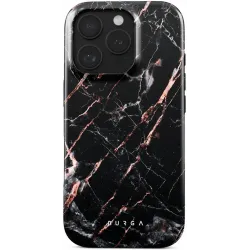 Burga Tough Zadný kryt puzdro pre Apple iPhone 16 Pro - Rose Gold Marble