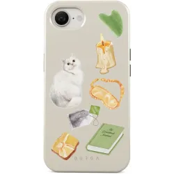 Burga Tough Zadný kryt puzdro s MagSafe pre Apple iPhone 16e - Soft Era