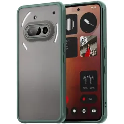 Phonesta AirFrost Zadný kryt puzdro pre Nothing Phone (3a) - Matné zelené