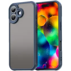 Phonesta AirFrost Zadný kryt puzdro pre Apple iPhone 17 - Matné modré