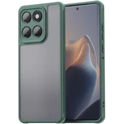 Phonesta AirFrost Zadný kryt puzdro pre Motorola Edge 60 / Edge 60 Fusion - Matné zelené