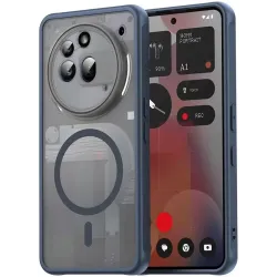 Phonesta AirFrost Zadný kryt puzdro s MagSafe pre Nothing Phone (3a) Pro - Matné modré