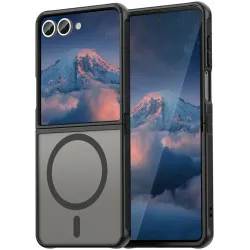 Phonesta AirFrost Zadný kryt puzdro s MagSafe pre Samsung Galaxy Z Flip 7 - Matné čierne