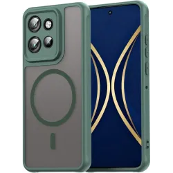 Phonesta AirFrost Zadný kryt puzdro s MagSafe pre Motorola Edge 60 Neo/Edge 50 Neo / ThinkPhone 25 - Matné zelené