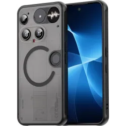 Phonesta AirFrost Zadný kryt puzdro s MagSafe pre Nothing Phone (3) - Matné čierne