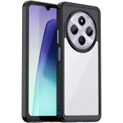 Phonesta Acrylic Hybrid Zadný kryt puzdro pre Xiaomi Redmi 14C / Xiaomi Poco C75 - Čierne