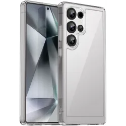 Phonesta Acrylic Hybrid Zadný kryt puzdro pre Samsung Galaxy S25 Ultra - Priehľadné