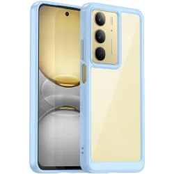 Phonesta Acrylic Hybrid Zadný kryt puzdro pre Realme 14x / C75 - Modré
