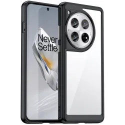 Phonesta Acrylic Hybrid Zadný kryt puzdro pre OnePlus 12 - Čierne