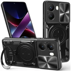 Phonesta CamLock Zadný kryt puzdro pre Xiaomi Poco X7 Pro - Čierne