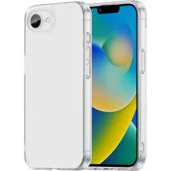 Phonesta HybridAir Zadný kryt puzdro pre Apple iPhone 17e/16e - Priehľadné