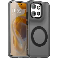Phonesta HardFrost Zadný kryt puzdro s MagSafe pre Motorola Edge 60 Neo/Edge 50 Neo / ThinkPhone 25 - Matné čierne