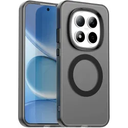 Phonesta HardFrost Zadný kryt puzdro s MagSafe pre Xiaomi Redmi Note 15 Pro 5G - Matné čierne