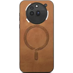 Phonesta Retro Vegan Leather MagSafe Zadný kryt puzdro pre Nothing Phone (3a) Pro - Hnedé