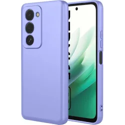 Phonesta Soft Silk Silikónový Zadný kryt puzdro pre Xiaomi Redmi 15 - Fialové