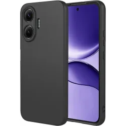 Phonesta Soft Silk Silikónový Zadný kryt puzdro pre Xiaomi Poco F7 - Čierne